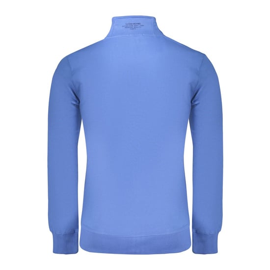 Sudadera de Algodón Azul Moving para Hombre Coveri - Image 2