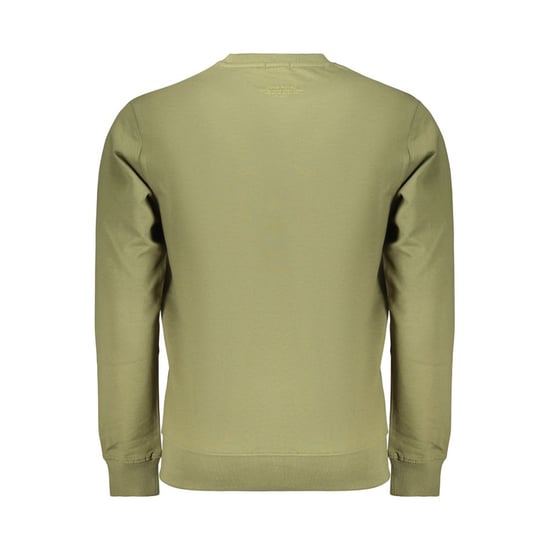 Sudadera de algodón para hombre Coveri Moving Verde - Image 2