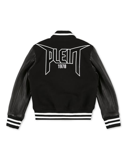 Bomber De Cuero Iconic Plein - Image 2