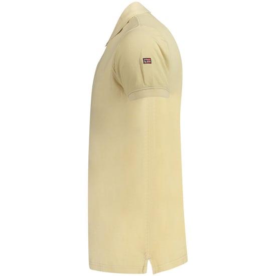 Polo de Hombre de Algodón Beige Noruega 1963 - Image 3