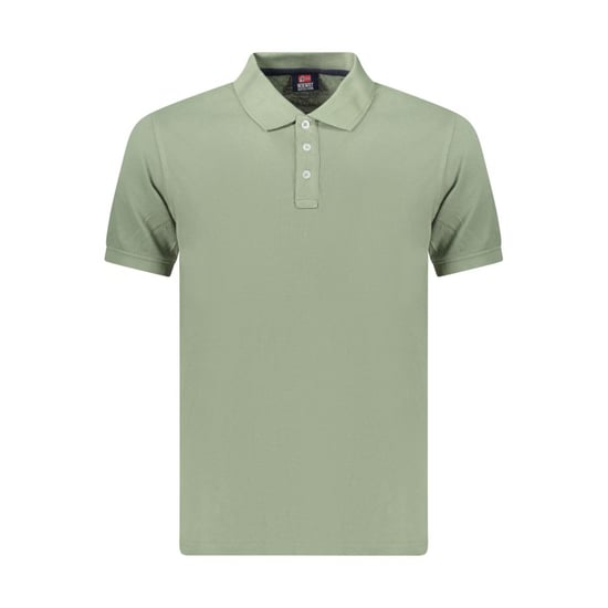 Polo de Hombre Verde de Algodón Noruega 1963 - Image 1