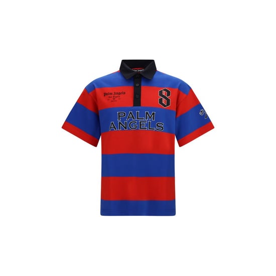 Camisa Polo de Algodón Multicolor Palm Angels - Image 1