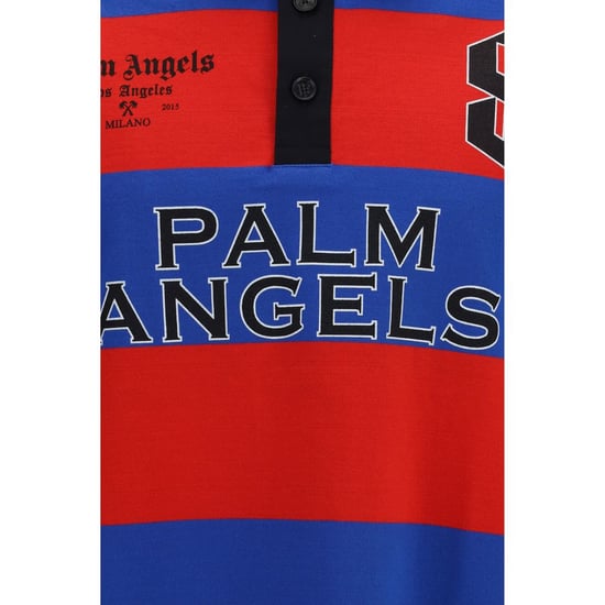 Camisa Polo de Algodón Multicolor Palm Angels - Image 3