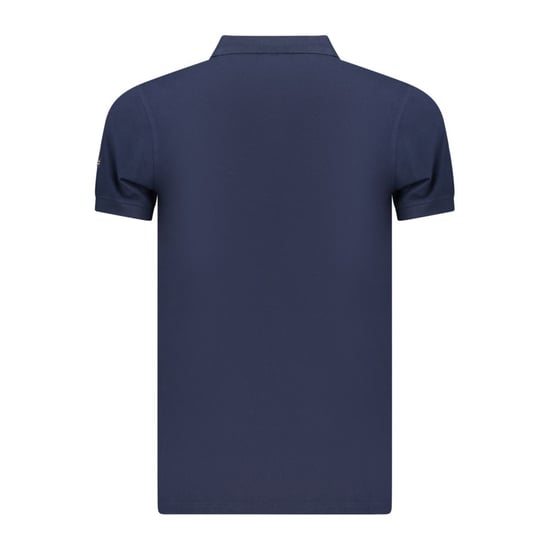 Polo de Hombre de Algodón Azul Norway 1963 - Image 2