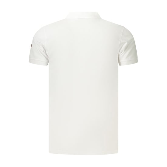 Polo de Hombre de Algodón Blanco Norway 1963 - Image 2