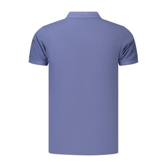 Polo de Hombre de Algodón Azul Norway 1963 - Image 2