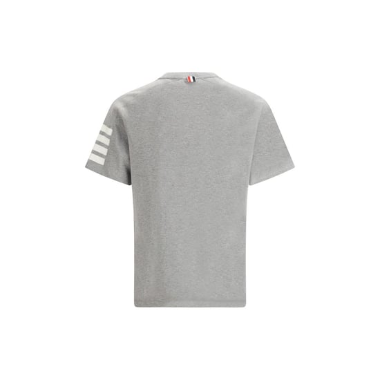 Camiseta de Algodón Gris Thom Browne - Image 2