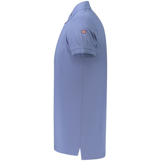 Polo de Hombre de Algodón Azul Norway 1963 - Image 3