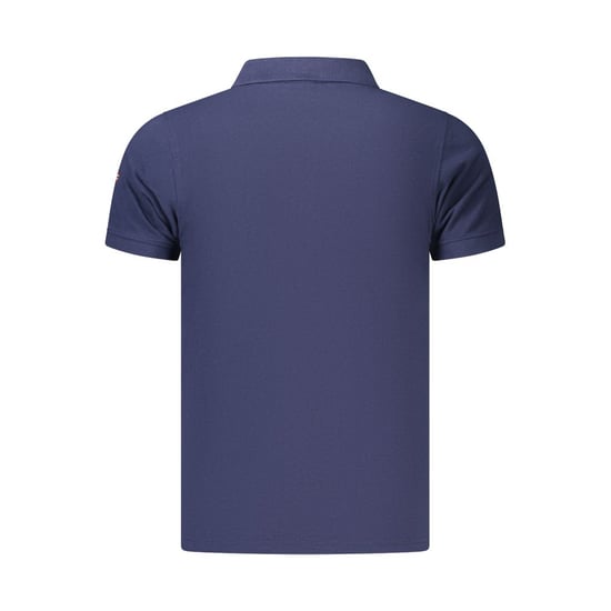 Polo de algodón azul para hombre Norway 1963 - Image 2