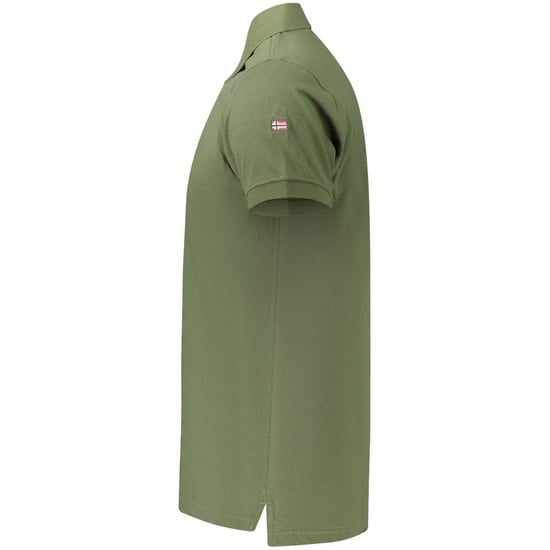 Polo de Hombre de Algodón Verde Norway 1963 - Image 3