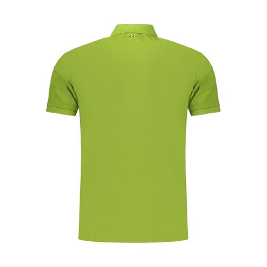 Polo de Hombre de Algodón Napapijri Verde - Image 2