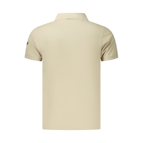 Polo de Hombre Beige de Algodón Noruega 1963 - Image 2