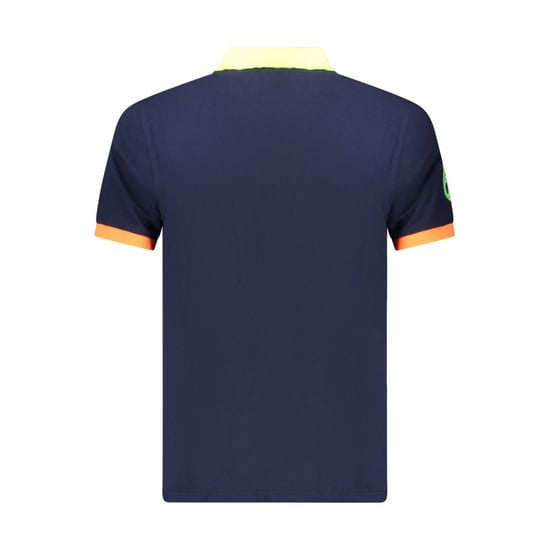 Polo de hombre de algodón azul Noruega 1963 - Image 2
