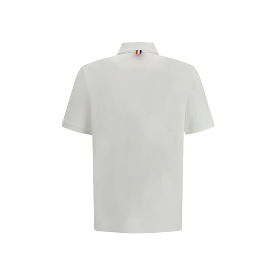 Camisa Polo de Algodón Blanca Thom Browne - Image 2