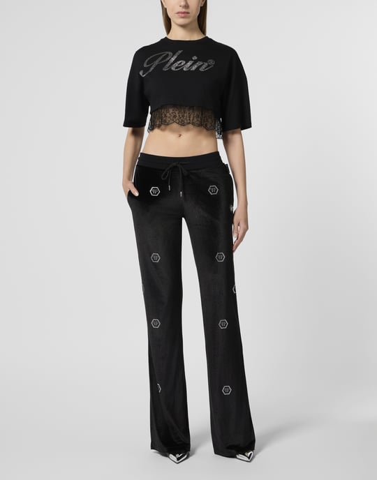 Chenille Jogging Pants Mini Monogram Strass Monogram Strass - Image 4