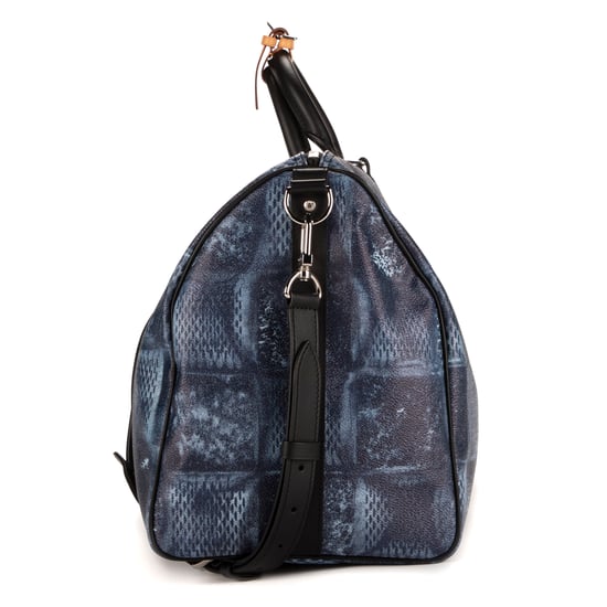 Louis Vuitton Ltd. Ed. Salt Keepall Bandouliere 50 en azul Lienzo recubierto - Image 3