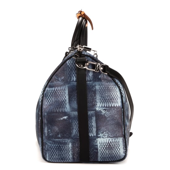 Louis Vuitton Ltd. Ed. Salt Keepall Bandouliere 50 en azul Lienzo recubierto - Image 5