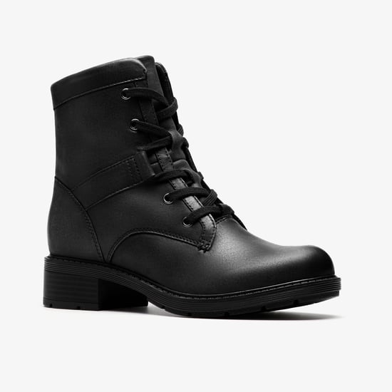 Botas de Cuero Negro Hearth Parker - Image 4