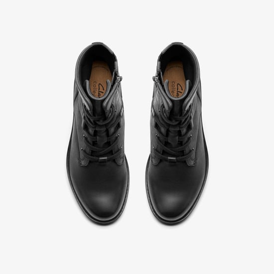 Botas de Cuero Negro Hearth Parker - Image 6