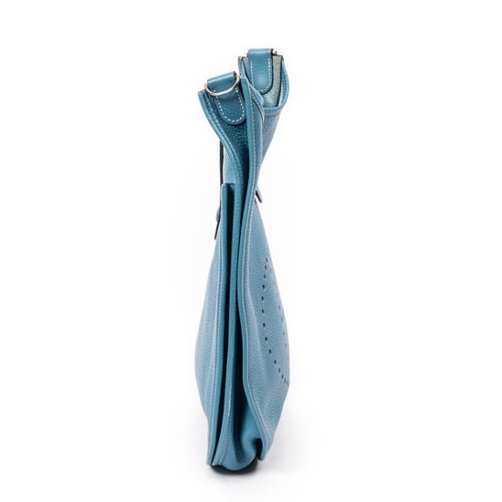 Hermès Evelyne II GM en Blue Cuero de ternero - Image 4
