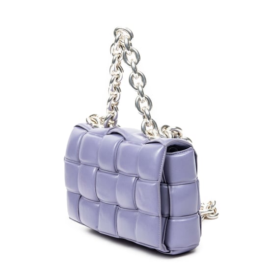 Bottega Veneta The Chain Cassette  en  Lila Cuero de ternero - Image 2