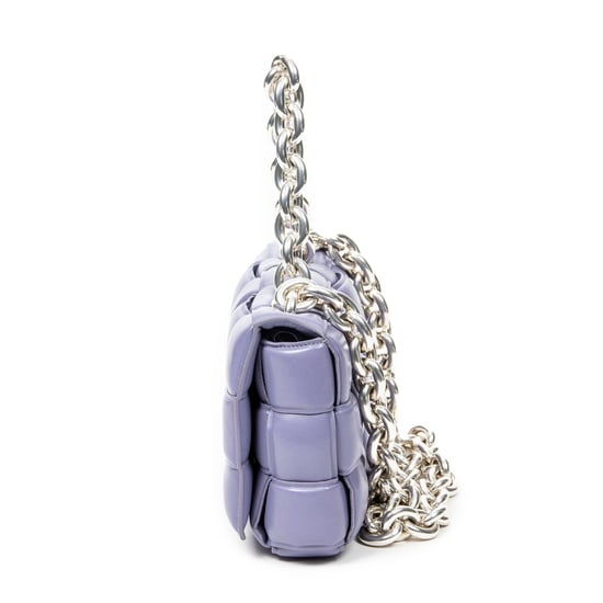 Bottega Veneta The Chain Cassette  en  Lila Cuero de ternero - Image 3
