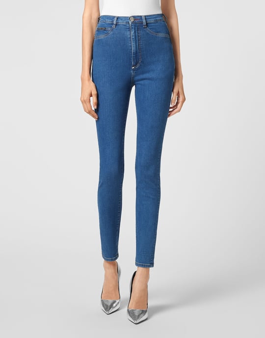 Jegging De Cintura Alta Iconic Plein - Image 2