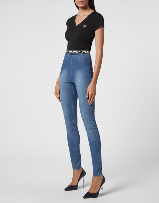 Jegging De Cintura Alta - Image 4