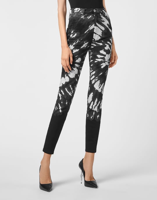 Jegging De Cintura Alta Tie Dye - Image 2