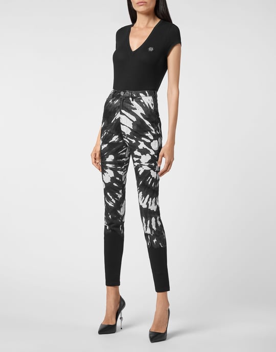 Jegging De Cintura Alta Tie Dye - Image 4
