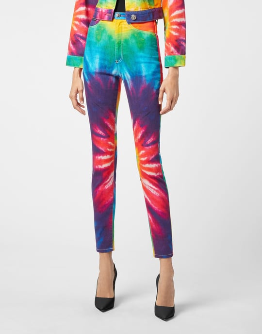 Jegging De Cintura Alta Tie Dye - Image 2