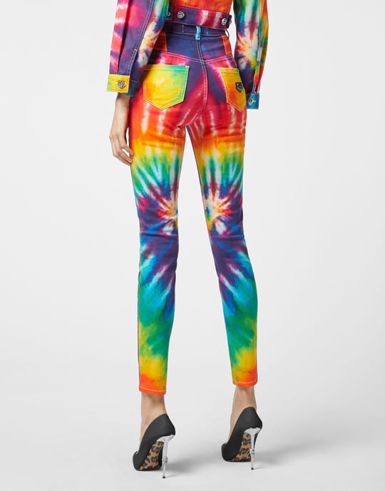 Jegging De Cintura Alta Tie Dye - Image 3