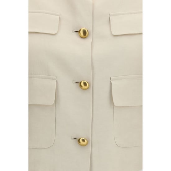 Chaleco sin mangas de lana beige P.A.R.O.S.H. - Image 3