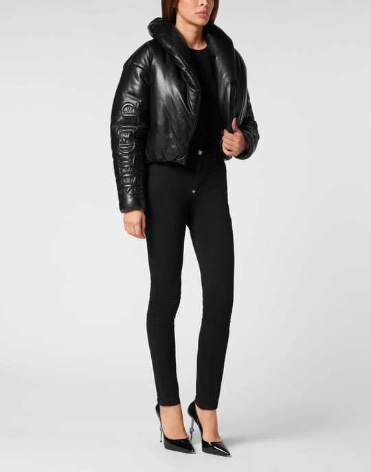 Chaqueta De Cuero Skull&Bones - Image 3