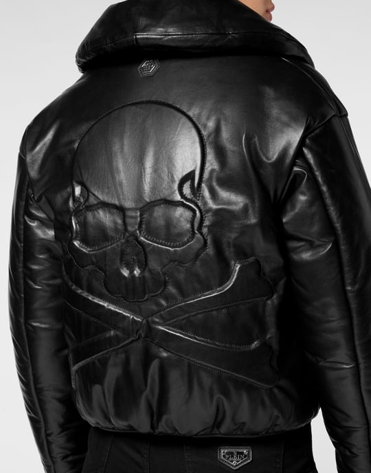 Chaqueta De Cuero Skull&Bones - Image 5