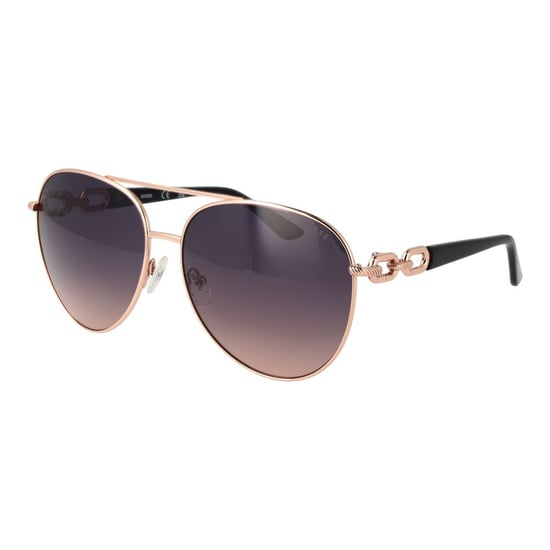 Gafas de sol metálicas de oro rosa Guess - Image 1