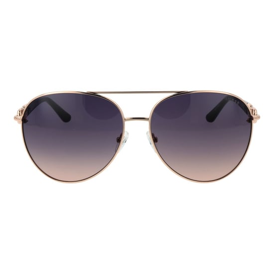 Gafas de sol metálicas de oro rosa Guess - Image 2