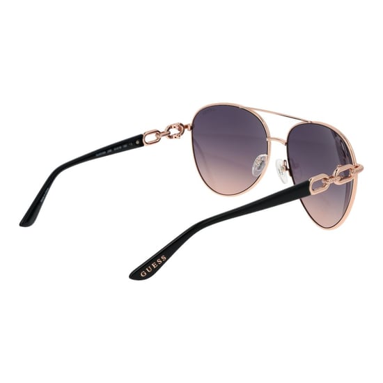 Gafas de sol metálicas de oro rosa Guess - Image 3