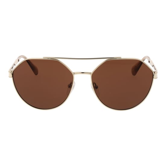 Max & Co Gafas de sol de metal dorado - Image 2
