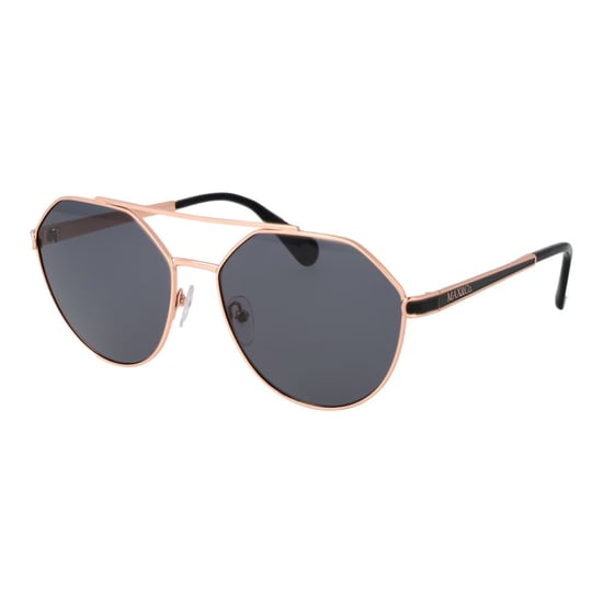 Max & Co Gafas de sol metálicas en oro rosa - Image 1