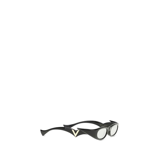 Gafas de sol de acetato negro Valentino Garavani - Image 2
