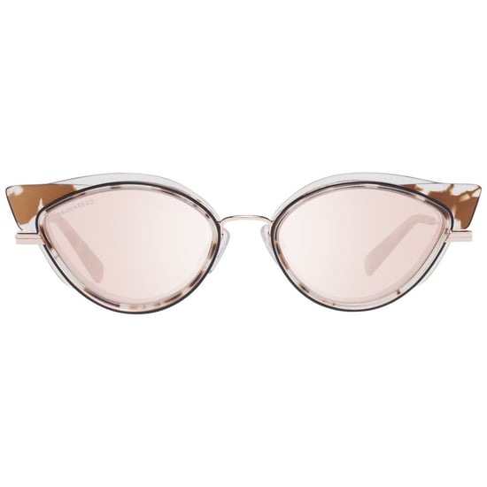 Gafas de sol de metal y plástico marrón Dsquared² - Image 2