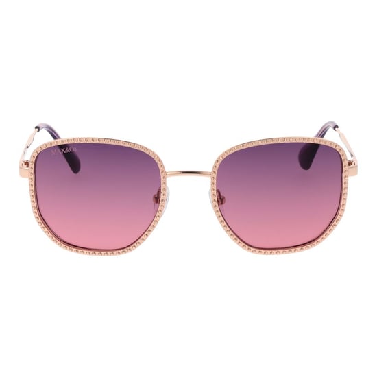 Max & Co Gafas de sol metálicas en oro rosa - Image 2