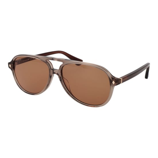 Gafas de sol de acetato marrón Web - Image 1