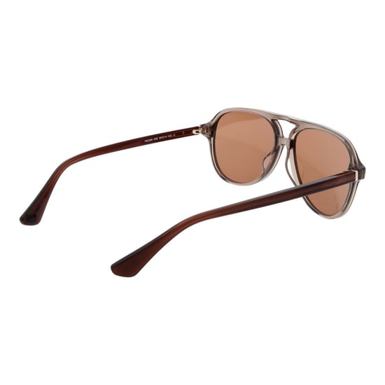 Gafas de sol de acetato marrón Web - Image 3