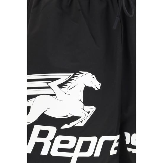 Representar Ropa Deportiva de Poliéster Negra - Image 3
