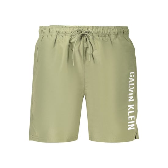 Shorts de baño para hombre de poliéster verde Calvin Klein - Image 1