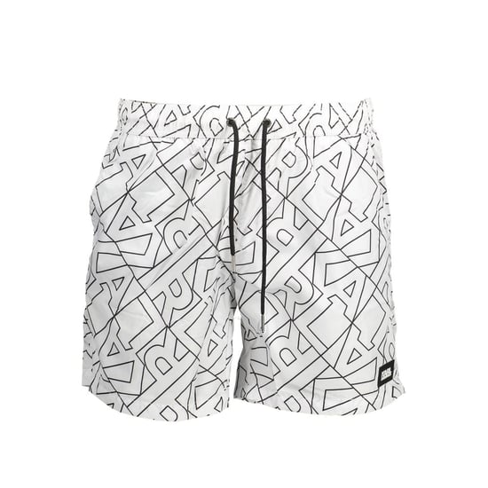 Karl Lagerfeld Bianco Bóxer de Baño para Hombre de Poliéster - Image 1