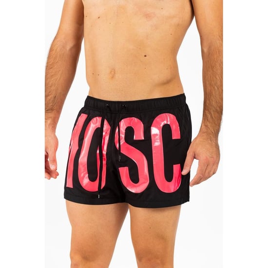 Shorts de baño de poliéster fucsia Moschino - Image 2
