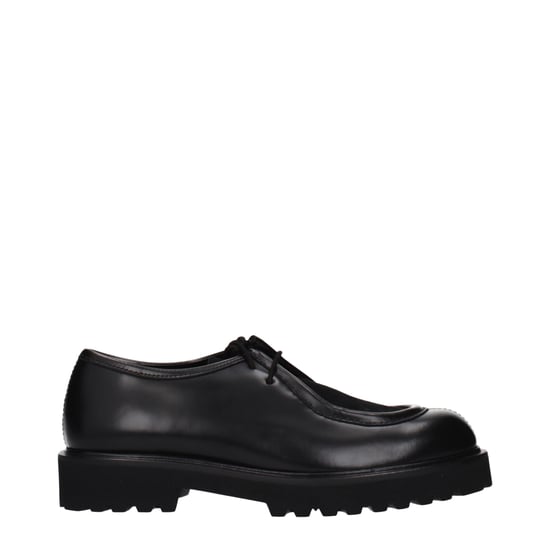 Max Mara Oxford y Derby de Cuero Negros - Image 1